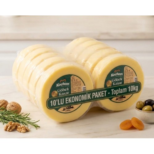 Göbek Kaşar (1000 gr.) 10'lu PAKET