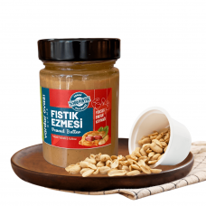 Fıstık Ezmesi Krem  (330 Gr.) % 100 fıstık Glutensiz